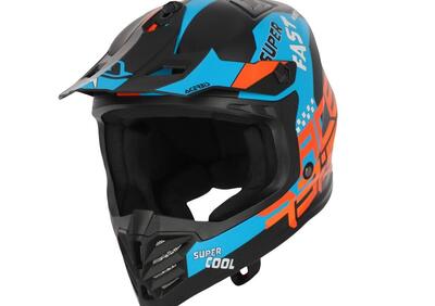 Casco cross bambino PROFILE JUNIOR Nero Arancio Acerbis - Annuncio 9560030