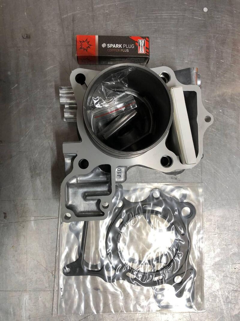CILINDRO COMPLETO RMS PER HONDA SH 300 CODICE 1000 (2)