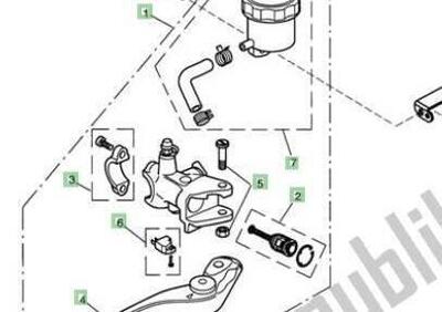 Pompa freno ant Triumph Daytona 675 T2025700 - Annuncio 9571385
