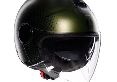 casco integrale AGV Eteres E2206 Andora verde opac - Annuncio 9574577