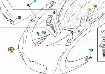 Cupolino Aprilia RS 50 AP8268158 - Annuncio 9578587