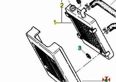 Rete radiatore Aprilia Classic 50 AP8238811 - Annuncio 9583339