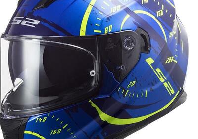 Casco integrale LS2 FF320 STREAM EVO TACHO Blu Gia - Annuncio 9584117