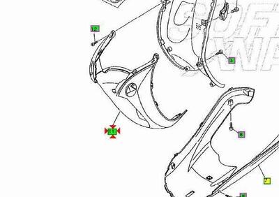 Scudo anteriore inferiore Yamaha Neo's 50 5ADF1519 - Annuncio 9584404