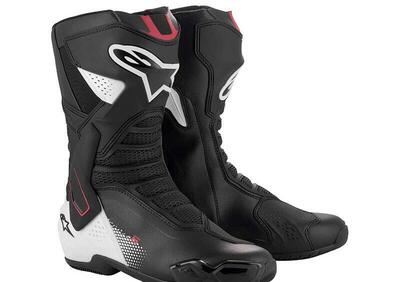 Stivali moto Alpinestars SMX-6 V3 bianco rosso - Annuncio 9587695