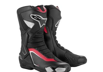 Stivali moto Alpinestars SMX-6 V3 argento rosso - Annuncio 9587696