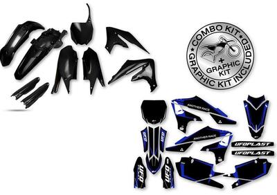 Kit plastiche+decals Ufo Tecna Yamaha Nero UFO  - Annuncio 8924282