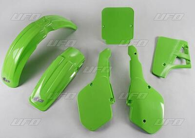 Kit plastiche moto UFO Kawasaki KX 125 1987 Verde  - Annuncio 8987225