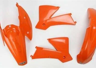 Kit plastiche Ufo plast per KTM Sx -Sxf bianche UF  - Annuncio 8987364