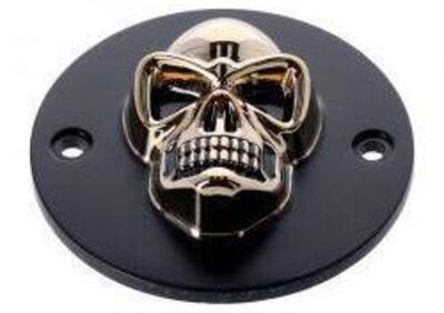 Point Cover Skull nero e oro per Sportster dal 200  - Annuncio 9596909