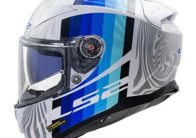 casco sportivo LS2 Vector 2 Freedom in fibra bianc - Annuncio 9597679