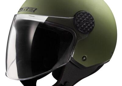 casco jet LS2 Sphere Lux 2 verde opaco - Annuncio 9597704