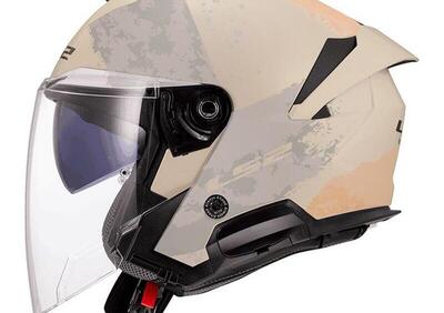 casco jet LS2 Verso 2 aqua ivory opaco - Annuncio 9597728