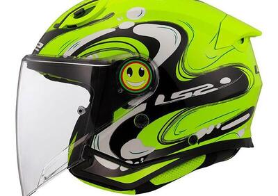 casco jet LS2 OF622 Funny 2 giallo - Annuncio 9597734