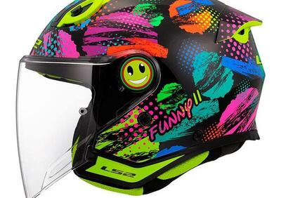 casco jet LS2 Funny 2 nero - Annuncio 9597735