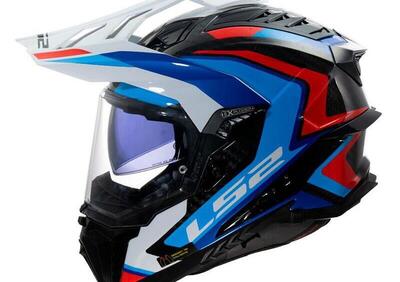 casco trail LS2 MX701 Explorer in carbonio blu - Annuncio 9597745