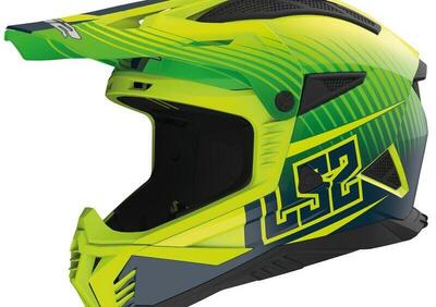 casco offroad LS2 Fast 2 Duck giallo opaco - Annuncio 9597776