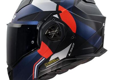 casco modulare LS2 Advant X Ultra blu rosso opaco - Annuncio 9597781