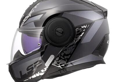 casco modulare LS2 Strobe 2 Oxyd nero - Annuncio 9597795