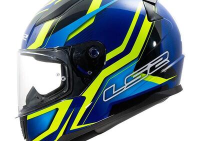 casco integrale LS2 FF353 Rapid 2 giallo blu - Annuncio 9598703