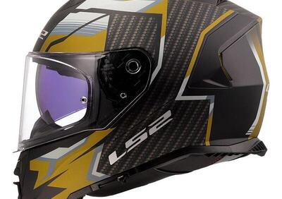 casco integrale LS2 Storm 2 06 Tracker oro opaco - Annuncio 9598712