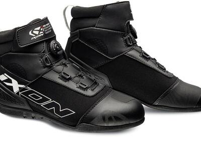 Scarpe moto Ixon RANKER Nero Bianco - Annuncio 9603740