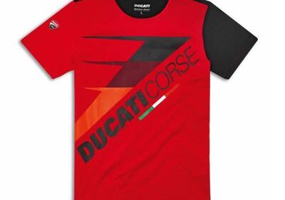 T-shirt Ducati Corse Speed ​​in rosso/nero - Annuncio 9618411