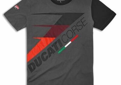 T-shirt Ducati Corse Speed ​​in grigio/nero - Annuncio 9618414