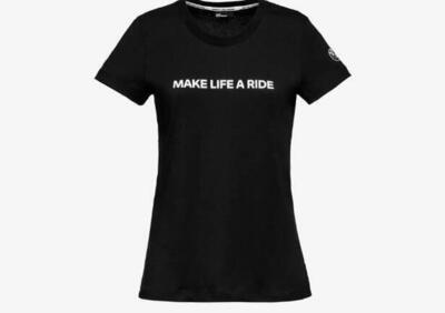T-shirt BMW Make Life a Ride Nero Donna - Annuncio 9618447
