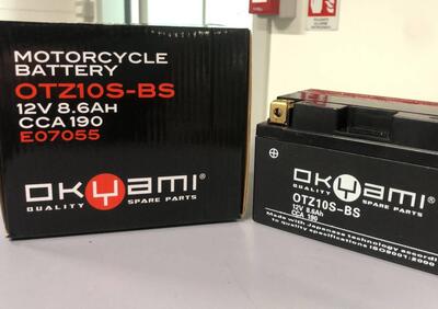 BATTERIA OKYAMI OTZ10S-BS 12V 8,6 AH - Annuncio 9618753