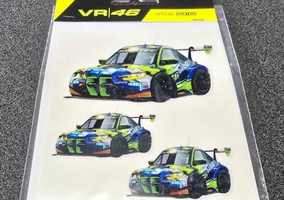 TRIMBOLIMOTO SET ADESIVI STICKERS SMALL VR46 MACCH VR 46 - Annuncio 9624923