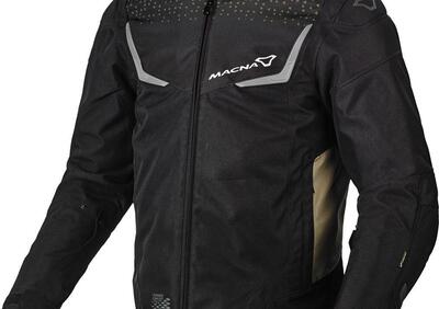 Giacca moto touring Macna Durago WP Nero Verde scu - Annuncio 9651582