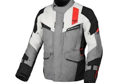Giacca moto Macna Zastro Grigio Rosso - Annuncio 9651584