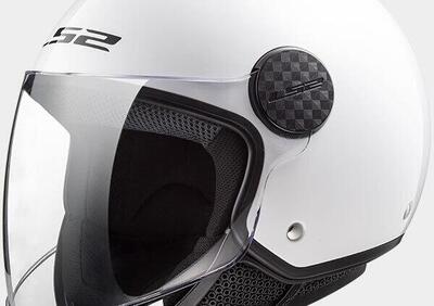 Casco jet LS2 SPHERE Solid Bianco - Annuncio 9651634