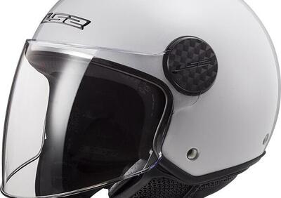 Casco jet LS2 Sphere Lux solid Bianco - Annuncio 9651636