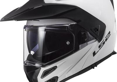 Casco modulare LS2 FF324 METRO Bianco doppia omolo - Annuncio 9651641