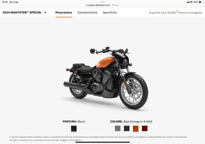 Harley-Davidson Nightster Special (2023 - 25) - Annuncio 9683095