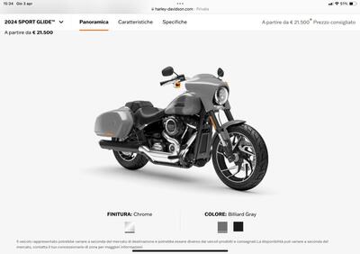 Harley-Davidson Sport Glide (2021 - 25) - Annuncio 9683106