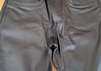 JEANS PELLE NERO MOTO GUZZI TG L - Annuncio 9694012