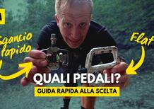 Ma alla fine, meglio pedali flat o a sgancio rapido? [VIDEO]