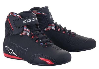 Scarpe moto Alpinestars Sektor nero rosso - Annuncio 9699562