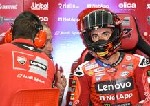 MotoGP 2025. Test di Jerez. Pecco Bagnaia: "Non ho provato il serbatoio per la Sprint. Marc Marquez ha provato il nuovo telaio"