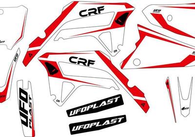 Kit grafica Ufo Tecna per Honda Bianco UFO  - Annuncio 8976181