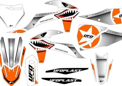 Kit grafica Ufo Thunder per Ktm oem UFO  - Annuncio 8978956