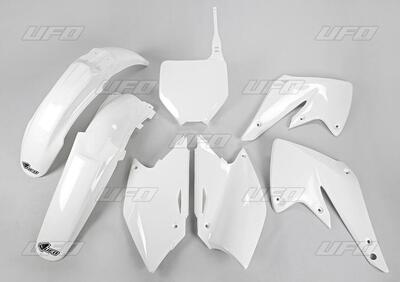 Kit plastiche moto UFO Kawasaki KXF 250 04-05 Bian  - Annuncio 8892358