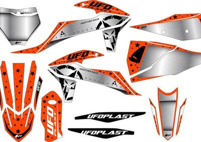 Kit grafica Ufo Stardust per Ktm Arancione fluo UF  - Annuncio 9386495