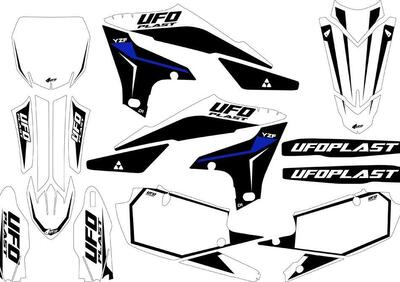 Kit grafica Ufo Stokes per Yamaha Bianco UFO  - Annuncio 9387090