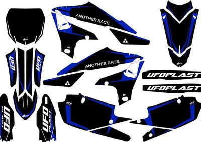 Kit grafica Ufo Tecna per Yamaha Nero UFO  - Annuncio 9386512
