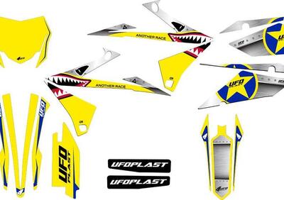 Kit grafica Ufo Thunder per Suzuki Giallo UFO  - Annuncio 8978956