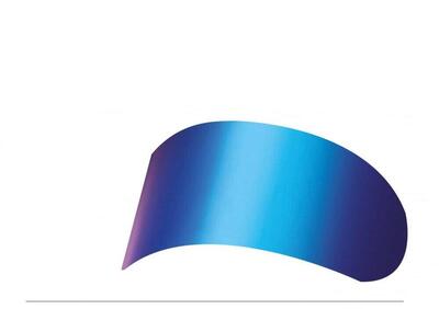 Visiera blu specchiato tipo ZR S.ADS Arai SZ RAM I - Annuncio 8976237